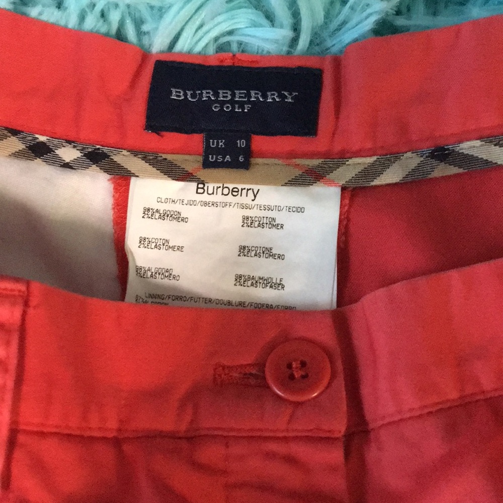 Burberry Golf capris